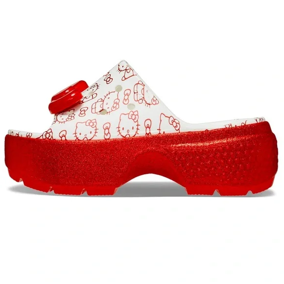 🐈❤️ CROCS STOMP x HELLO KITTY SLIDE ❤️🐈